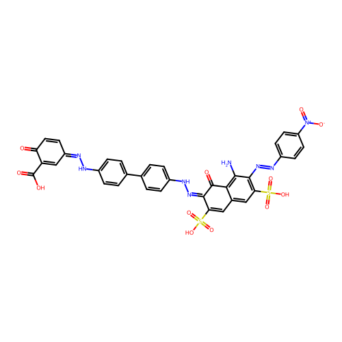 Azocard Green G structure