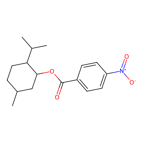 2-Isopropyl-5-methylcyclohexyl 4-nitrobenzoate structure