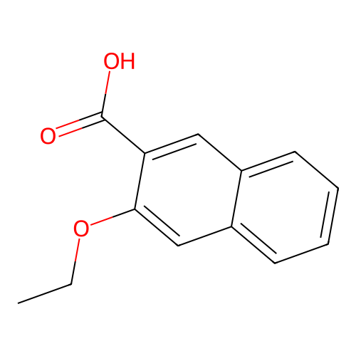 3-Ethoxy-2-naphthoic acid structure