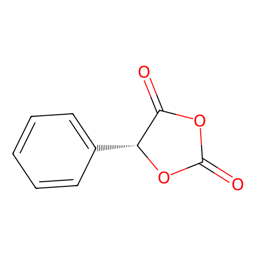 (R)-5-Phenyl-1,3-dioxolane-2,4-dione structure