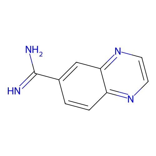 喹喔啉-6-甲脒 structure