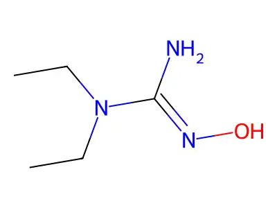 1,1-Diethyl-2-hydroxy-guanidine structure