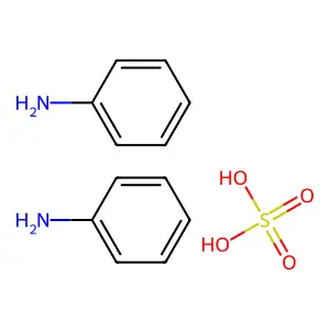 苯胺半硫酸盐 structure