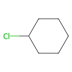 环己基氯 structure