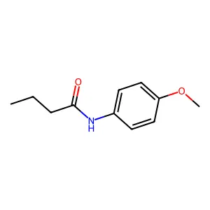 4'-Methoxybutyranilide structure