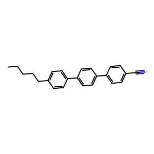 (1,1':4',1''-Terphenyl)-4-carbonitrile, 4''-pentyl- structure