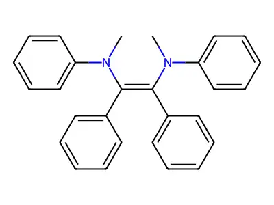 1,2-Ethenediamine, N,N'-dimethyl-N,N',1,2-tetraphenyl-, (E)- structure