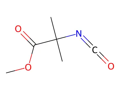 Methyl 2-isocyanato-2-methylpropanoate structure