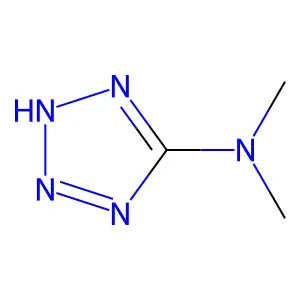 Tetrazole, 5-(dimethylamino)- structure