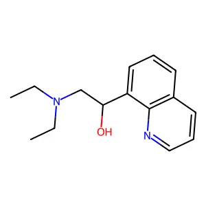 2-(Diethylamino)-1-(quinolin-8-yl)ethanol structure