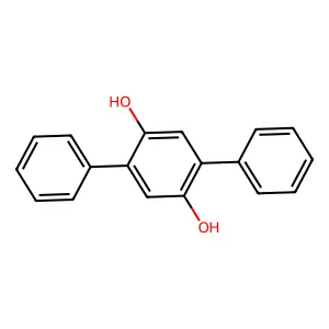 p-Terphenyl-2',5'-diol structure
