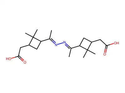 Pinolic acid, azine structure
