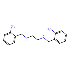 N,N'-bis(2-aminobenzyl)ethane-1,2-diamine structure