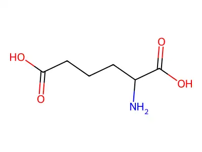Α-氨基己二酸 structure