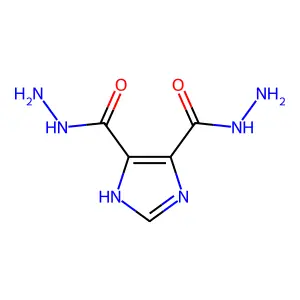 1H-咪唑-4,5-二甲酰肼 structure