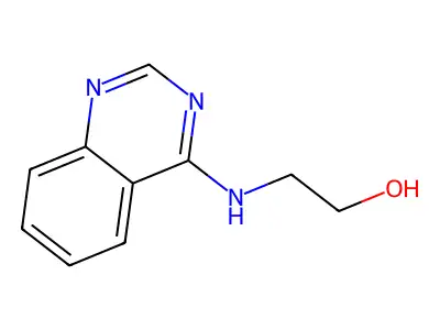2-(Quinazolin-4-ylamino)ethanol structure