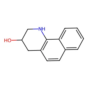 1,2,3,4-Tetrahydrobenzo(h)quinolin-3-ol structure