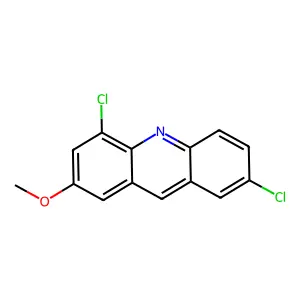 4,7-Dichloro-2-methoxyacridine structure