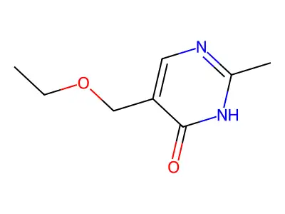 5-(Ethoxymethyl)-2-methylpyrimidin-4(3h)-one structure