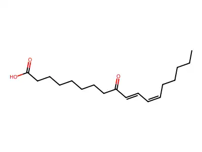 9-Oxo-10,12-octadecadienoic acid structure