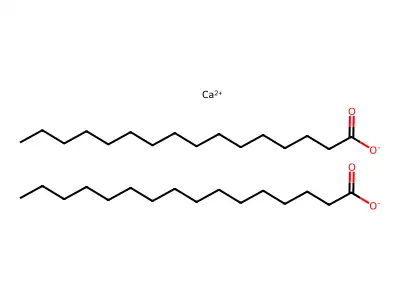 Calcium hexadecanoate structure