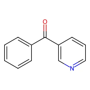 Phenyl-3-pyridinylmethanone structure