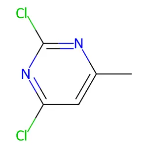 2,4-Dichloro-6-methylpyrimidine structure