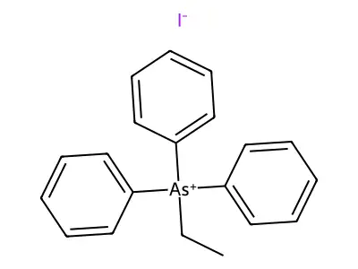 ethyl(triphenyl)arsenic structure