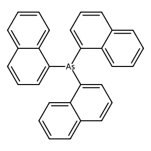 Trinaphthalen-1-ylarsane structure