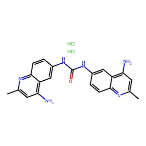 Aminoquinuride hydrochloride structure