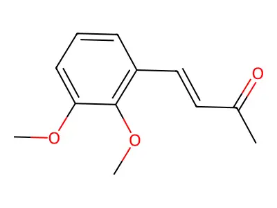 2,3-Dimethoxybenzalaceton structure