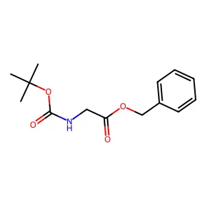 Benzyl 2-(((tert-butoxy)carbonyl)amino)acetate structure
