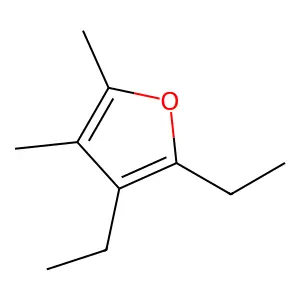 4,5-Diethyl-2,3-dihydro-2,3-dimethylfuran structure