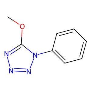 5-methoxy-1-phenyl-1H-tetrazole structure