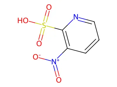3-nitropyridine-2-sulfonic Acid structure