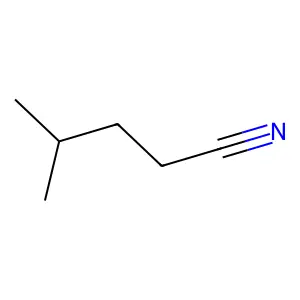 4-Methylpentanenitrile structure