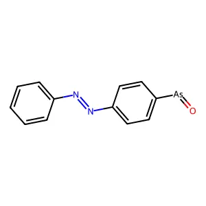 (4-Arsorosophenyl)-phenyldiazene structure