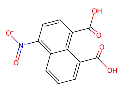 4-Nitronaphthalene-1,8-dicarboxylic acid structure