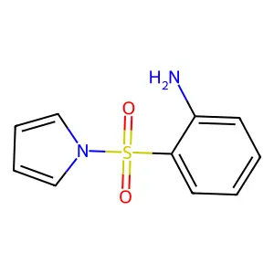 1H-Pyrrole, 1-((2-aminophenyl)sulfonyl)- structure