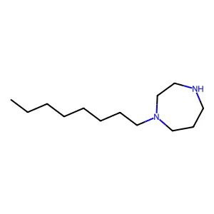 1-Octyl-1,4-diazepane structure