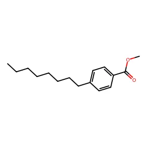 4-辛基苯甲酸甲酯 structure