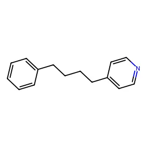 4-(4-Phenylbutyl)pyridine structure