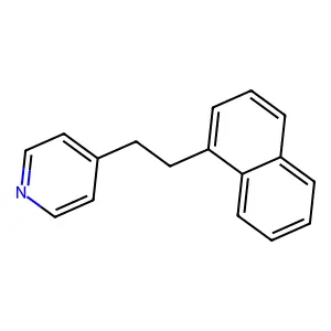 4-[2-(Naphthalen-1-yl)ethyl]pyridine structure