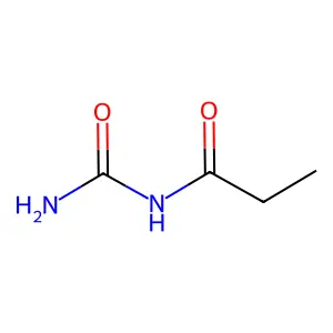 N-(氨基甲酰基)丙酰胺 structure