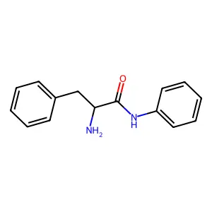 Phenylalanine anilide structure