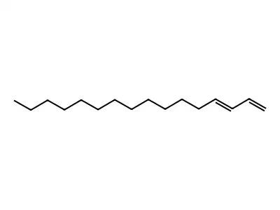 Hexadeca-1,3-diene structure