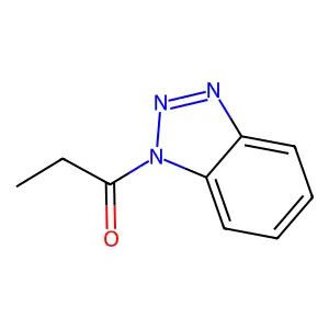 1-(1H-1,2,3-Benzotriazol-1-yl)propan-1-one structure
