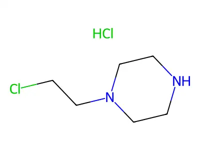 1-(2-Chloroethyl)piperazine structure
