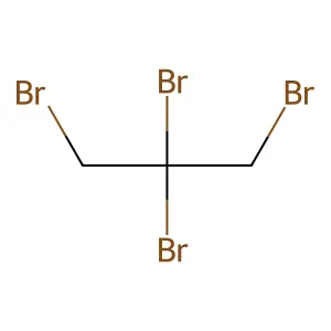 1,2,2,3-Tetrabromopropane structure