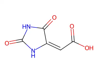 5-Carboxymethylidenehydantoin structure